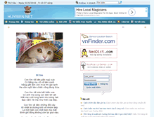 Tablet Screenshot of huybien.net